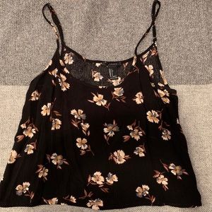 Cute Floral Crop Top